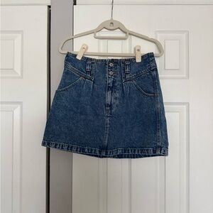 Abercrombie & Fitch Classic Blue Denim Skirt